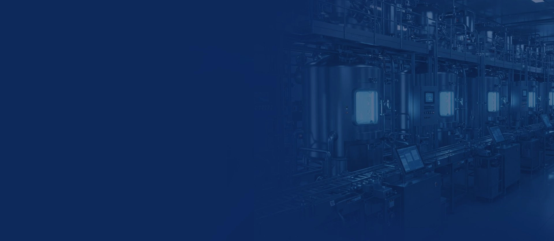 Header gemini generated image chaine production reacteurs chimiques